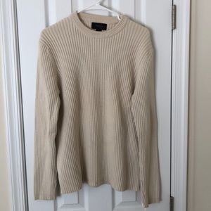 Express Men’s Large Cream Sweater